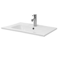 WASCHBECKEN - Weiß, Keramik (61/16.5/46cm) - ML-DESIGN