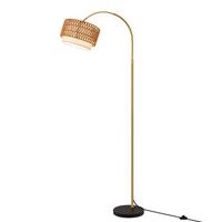 STEHLAMPE Cyrwen 32/19/180 cm - Goldfarben, Metall (32/19/180cm) - ZMH