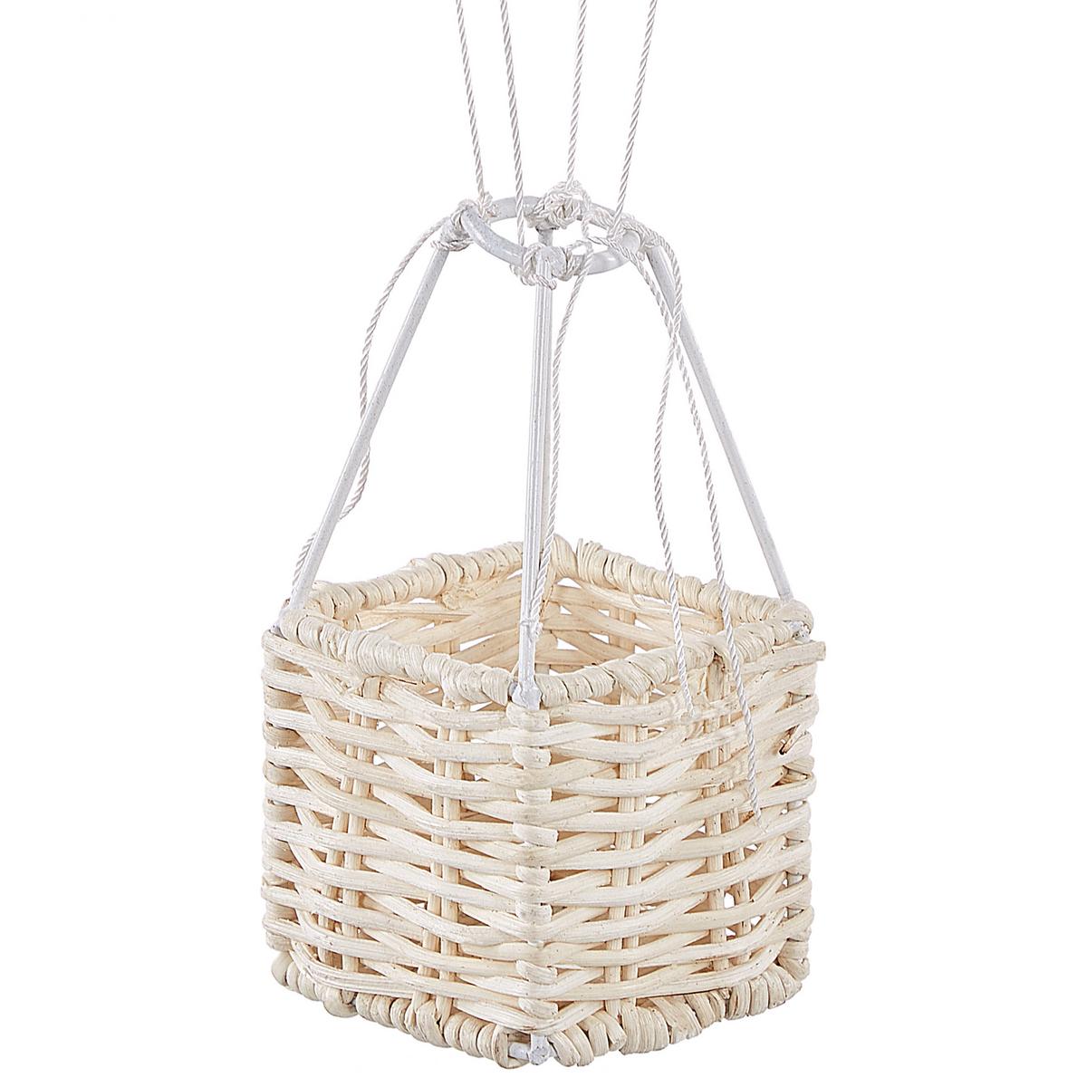 WANDDEKORATION Rattan natürlich Bemba - Naturfarben, Naturmaterialien (23/60/23cm) - Beliani