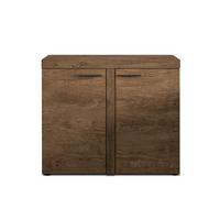 SIDEBOARD Spacoro 2D Lefkas 97,2/82/40,3 cm – Schmale Kommode Eleganz für Ihr Zuhause - Braun, Holzwerkstoff/Kunststoff (97/82/40cm) - AX Living