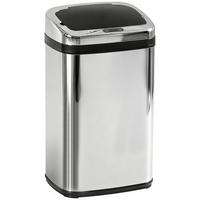 EDELSTAHL Automatik Sensor Mülleimer Abfalleimer Sensor viereckig 30L - Multicolor, Kunststoff (25/58/33cm) - HOMCOM