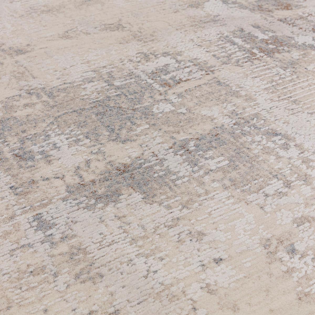 TEPPICH SIENA-Arbia, abstrakt, Beige, 160 x 240 cm - Beige, Textil (240/160cm) - KADIMA DESIGN