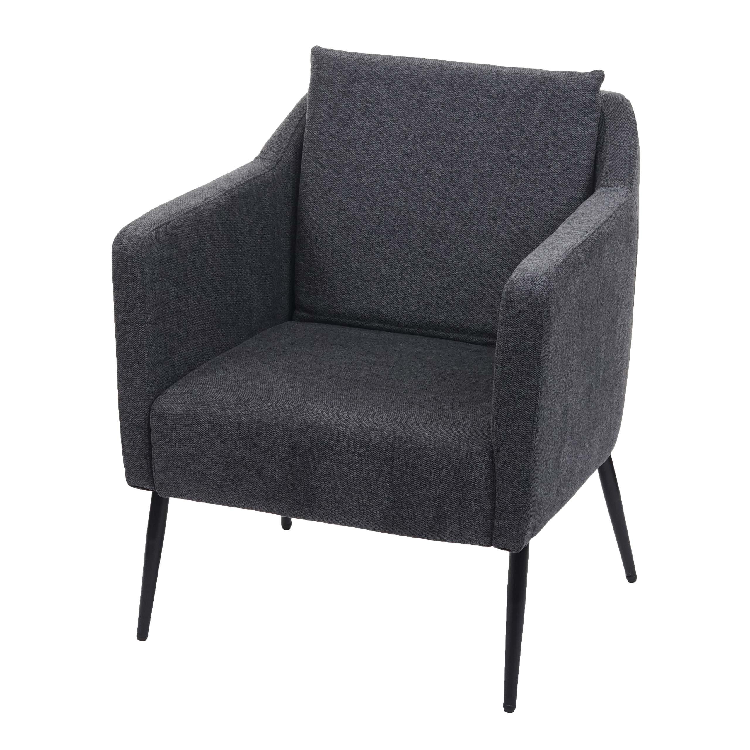 RELAXSESSEL H93A Anthrazit - Dunkelgrau/Anthrazit, Textil (70/92/70cm) - MCW