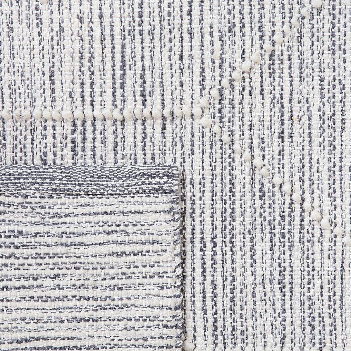 TEPPICH geflochten Edremit 150/80 cm - Grau, Textil (80/150cm) - Beliani