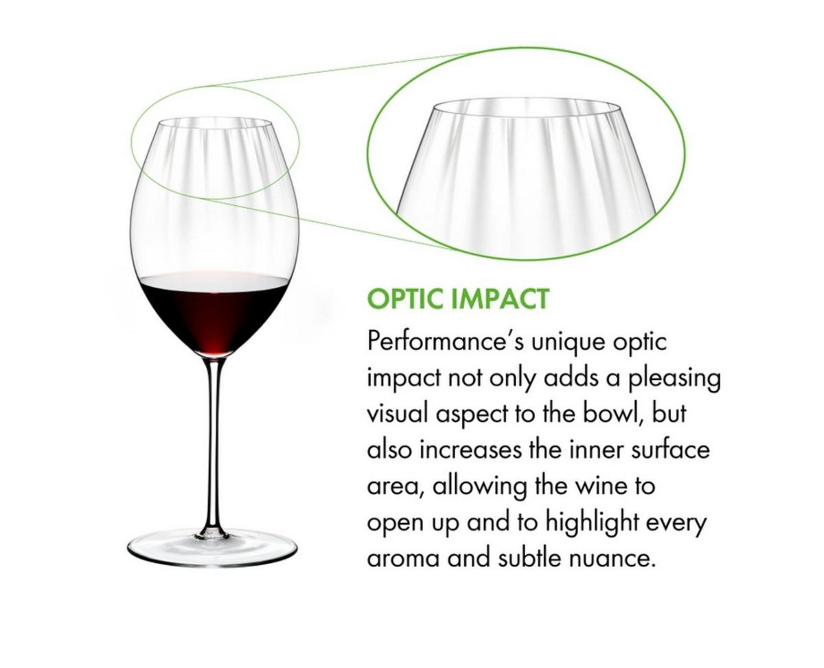 SYRAH SHIRAZ GLÄSER INKL. POLIERTUCH Performance transparent 631 ml 2er Set - Transparent, Glas (0.631L) - Riedel
