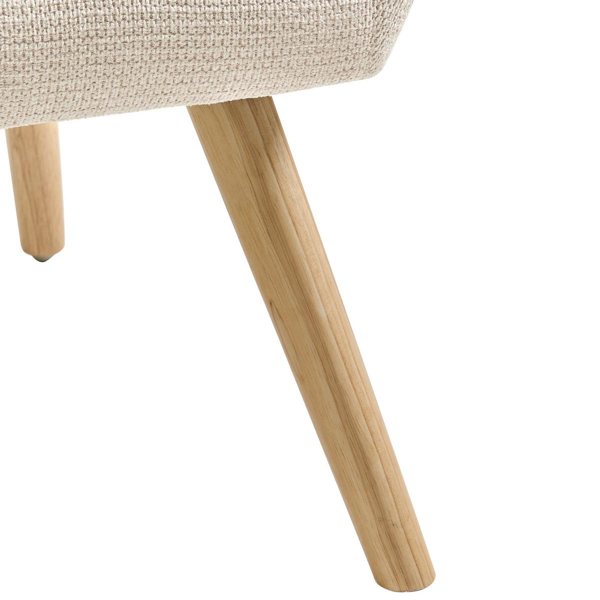 SESSEL Stoff HellbeigeTorud - Beige, Textil (79/76/72cm) - Beliani