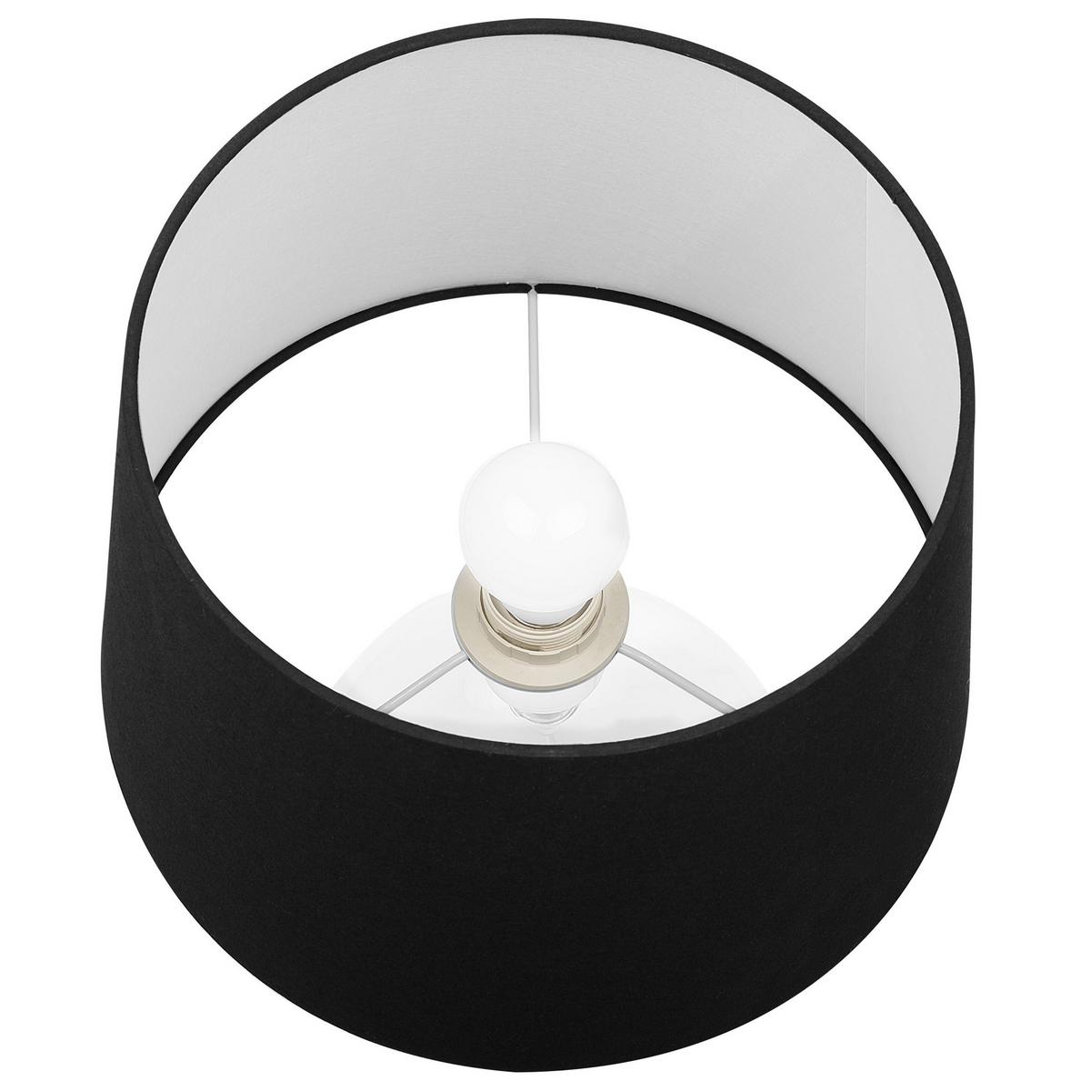 TISCHLAMPE Osum 30/30/45 cm - Transparent, Glas (30/30/45cm) - Beliani