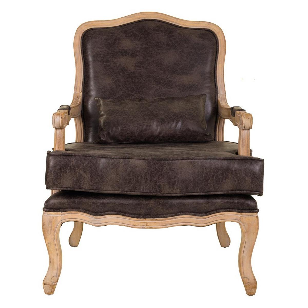 SESSEL aus Holz 64x72x92 cm - Braun, Holz (64/92/72cm) - Wanderlust