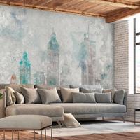 SELBSTKLEBENDE FOTOTAPETE 392/280 cm - Multicolor/Grau, Kunststoff/Textil (392/1cm) - KUNSTLOFT
