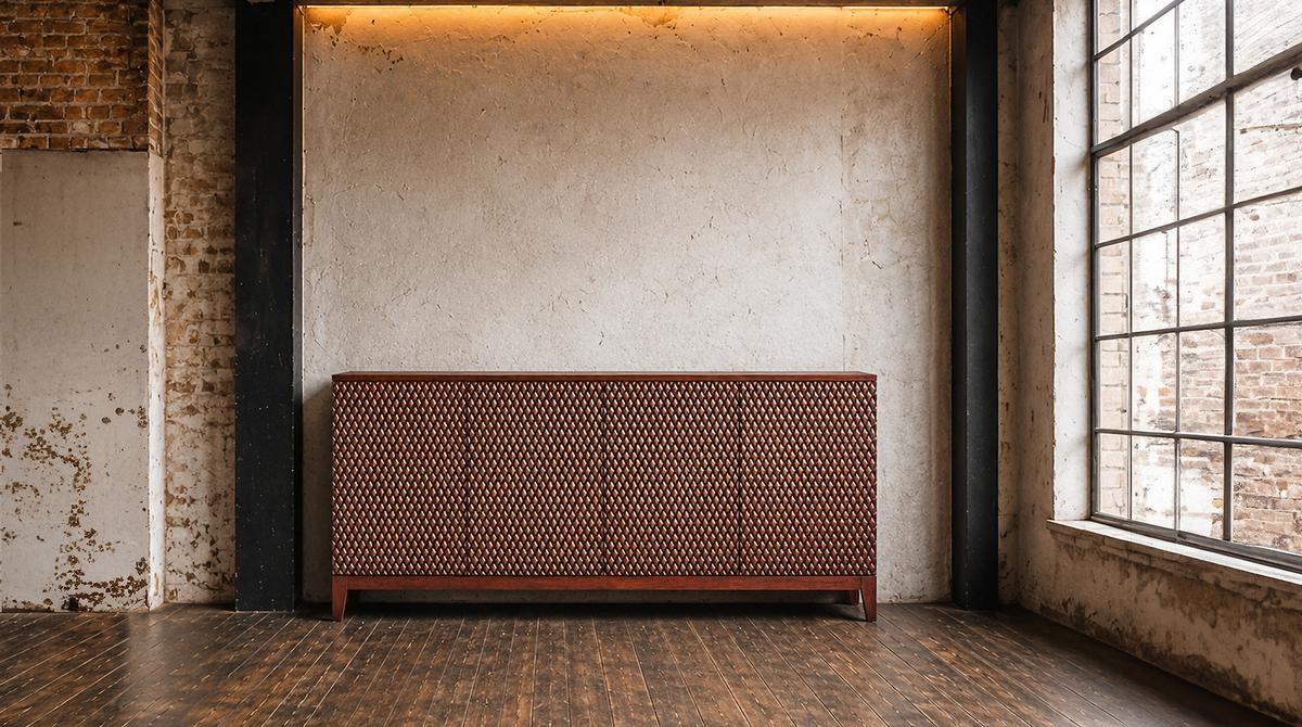 SIDEBOARD COPAS Braun Holz - Braun, Eichenholz/Holz (180/85/40cm) - KAWOLA