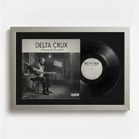 SCHALLPLATTEN RAHMEN 40/60 für Cover & Vinyl - Platinfarben, Holz (60/40cm) - K-Möbel