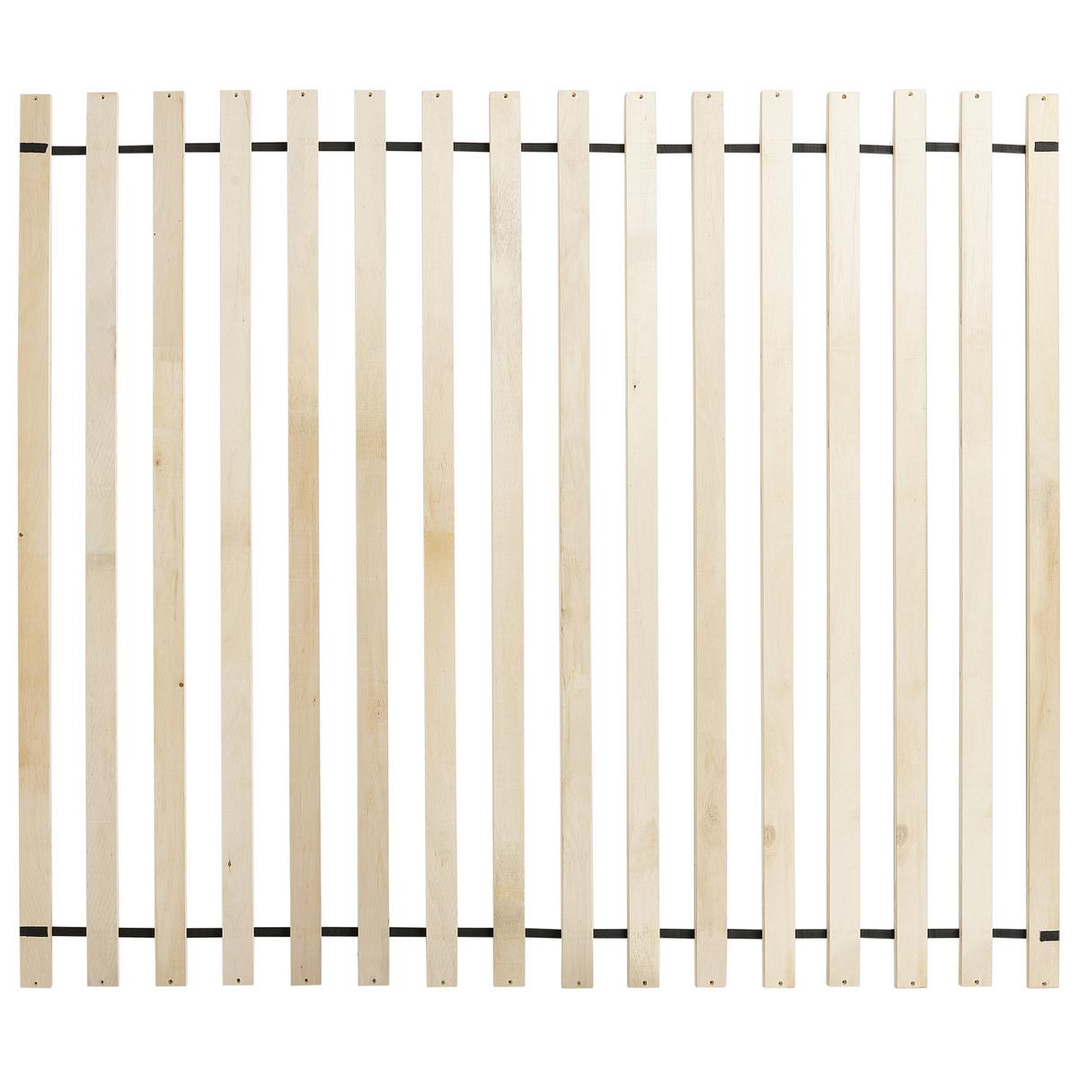 BETT mit Lattenrost 180/200 cm Samtstoff Cremeweiß Lubbon - Creme, Textil (180/200cm) - Beliani