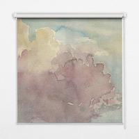 INNENROLLO - Fensterrollo - Rollo - 150x180 cm - Farbenfroher Himmel - Pink, Kunststoff (150/180/0.5cm) - TULUP