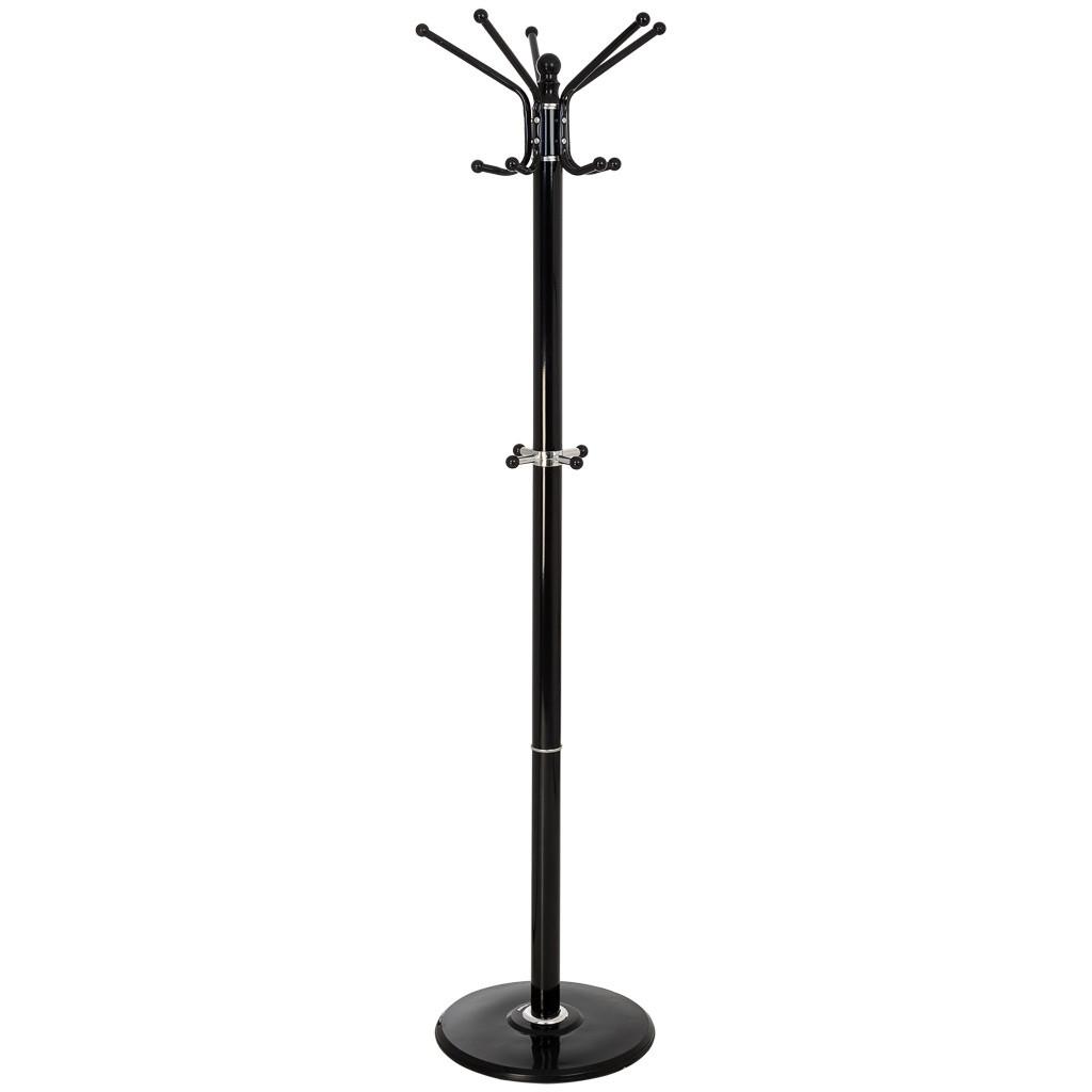 GARDEROBE aus metall - Schwarz, Metall (36/174/36cm) - Wanderlust
