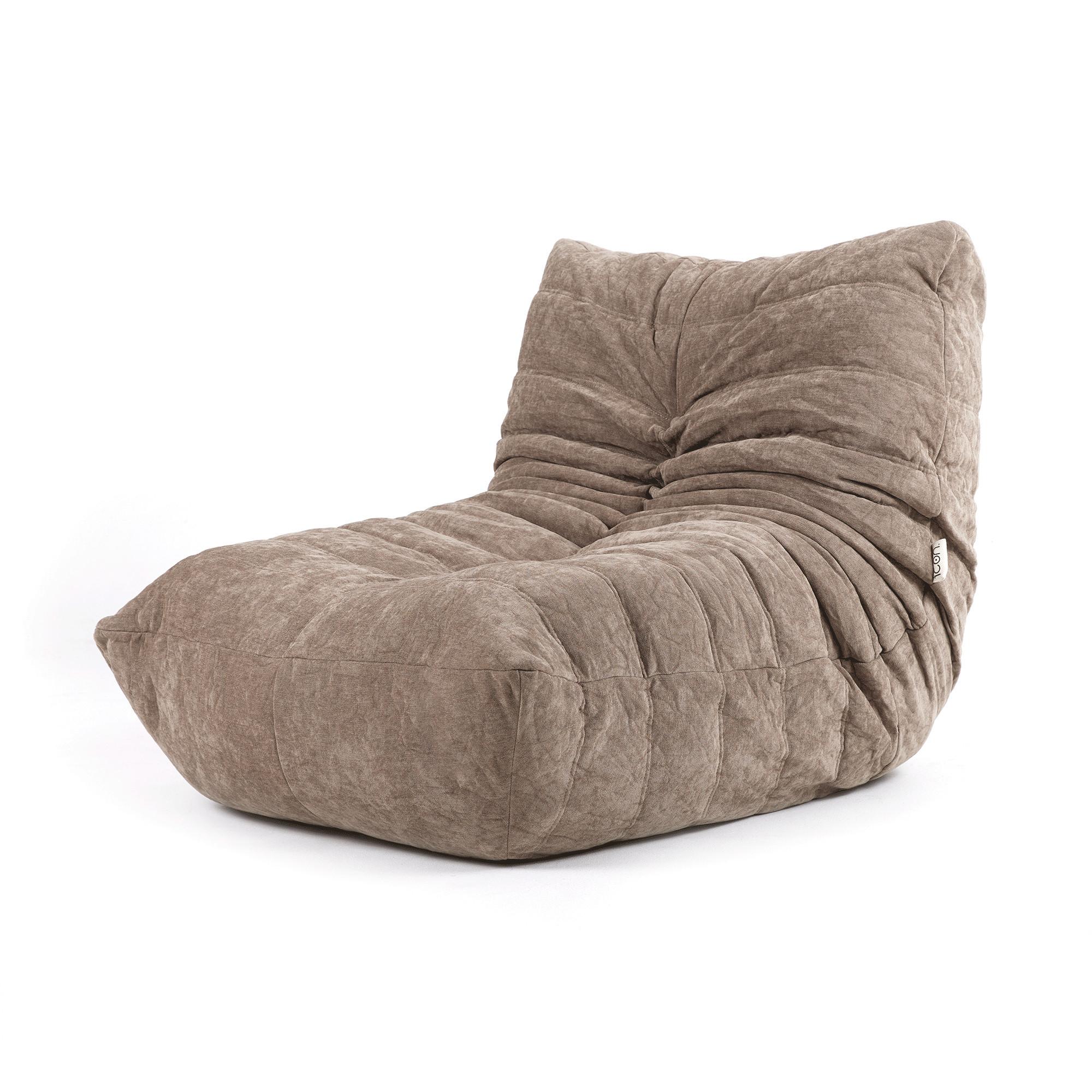 LIEGE-SESSEL Enzo - Beige, Textil (78/32/102cm) - icon