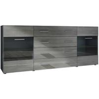 SIDEBOARD Carlos Avola-Anthrazit - Anthrazit, Holzwerkstoff (166/72/35cm) - Vladon