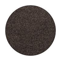 TEPPICH Kurzflor AMMER in Braun, einfarbig, Ø 200 cm - Braun, Textil (200/200cm) - KADIMA DESIGN