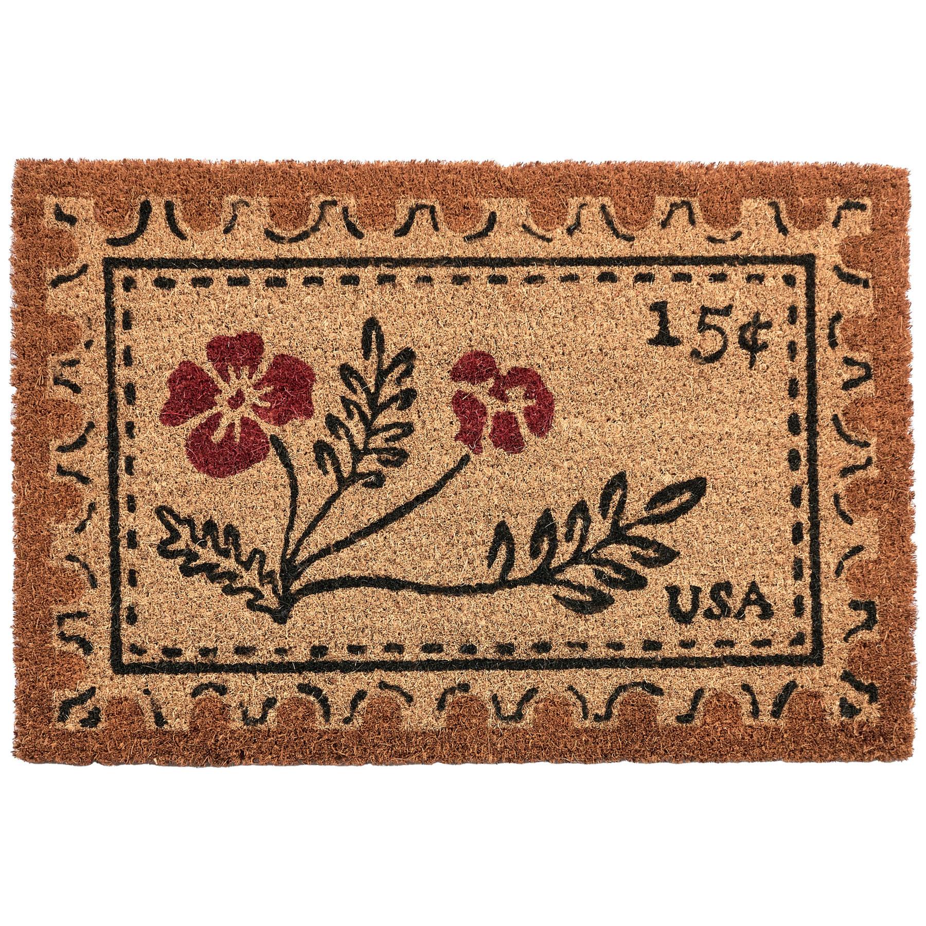 FUSSMATTE Naturfarben 40/60 cm Kokosfasern Iloilo - Naturfarben, Textil (40/60cm) - Beliani