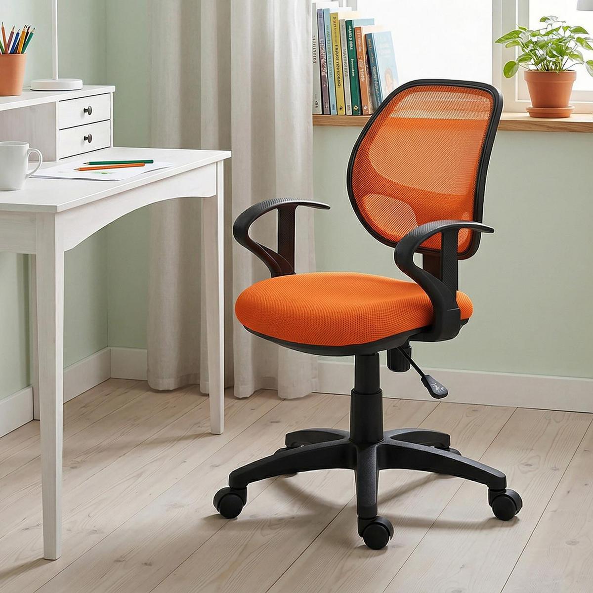 KINDERDREHSTUHL COOL orange - Orange, Textil (58/97/58cm) - IDIMEX