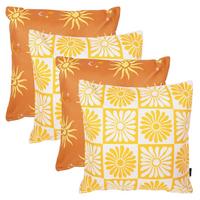 OUTDOORKISSEN 4er Set - Multicolor, Textil (43/43cm) - icon