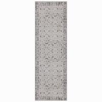 LÄUFER waschbar, mit floralen Ornamenten, VERNANTE in Creme, 80 x 150 cm - Beige, Textil (80/150cm) - KADIMA DESIGN