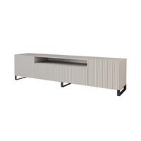 LOWBOARD NOA-2-S 200x53x41 cm - Kaschmir - Kaschmir/Schwarz, Holzwerkstoff (200/53/41cm) - ALTDECOR