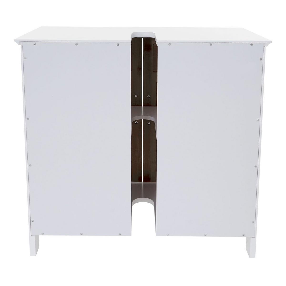 WASCHBECKENUNTERSCHRANK Braun - Braun, Holz (60/60/30cm) - MCW