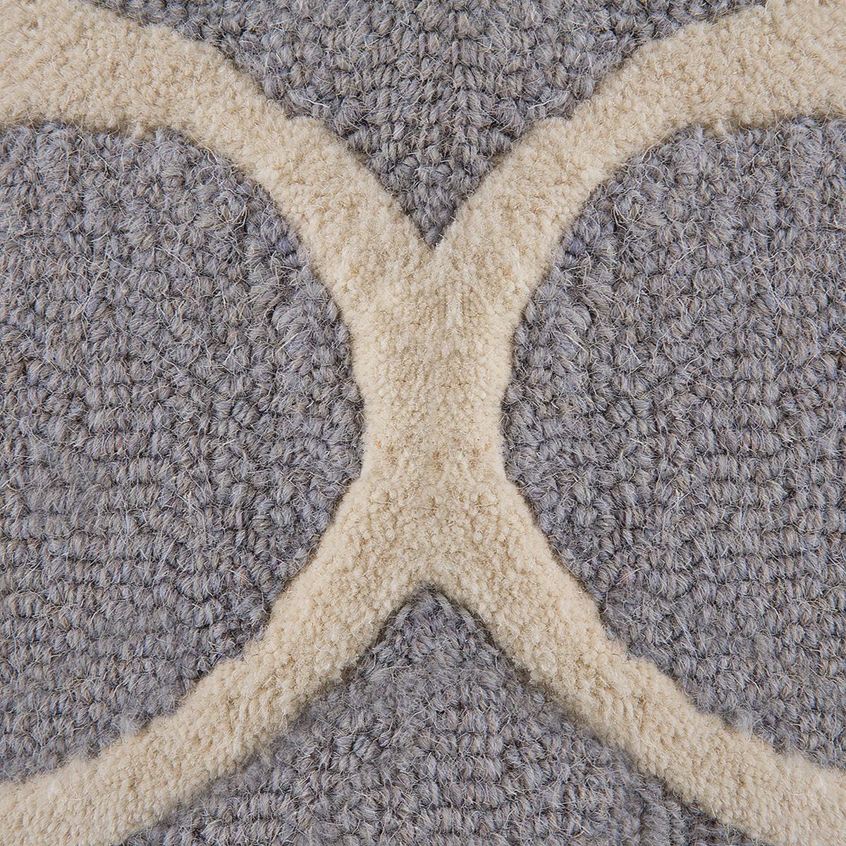 KURZFLOR-TEPPICH Silvan 150/80 cm - Grau, Textil (80/150cm) - Beliani