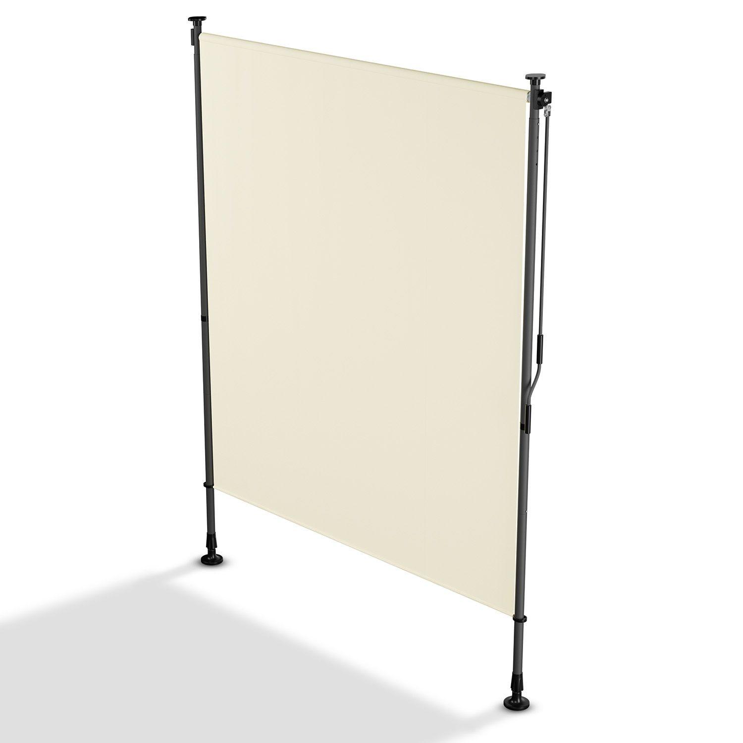 SENKRECHTMARKISE Barbados beige 150 x 310 cm - Beige, Textil (150/310cm) - Juskys