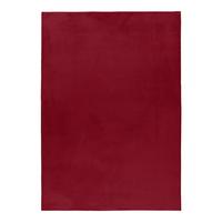 KURZFLORTEPPICH Waschbar NECKAR, einfarbig, aus Polyester, Rot, 120 x 170 cm - Rot, Textil (170/120cm) - KADIMA DESIGN