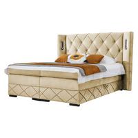 BOXBETT Focus Lux - H3 - Beige, Holz (180/200cm) - MIRJAN24