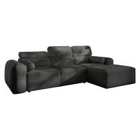 ECKSCHLAFSOFA Volare I, Seite: Rechts - Anthrazit, Holz/Textil (269/182cm) - MIRJAN24