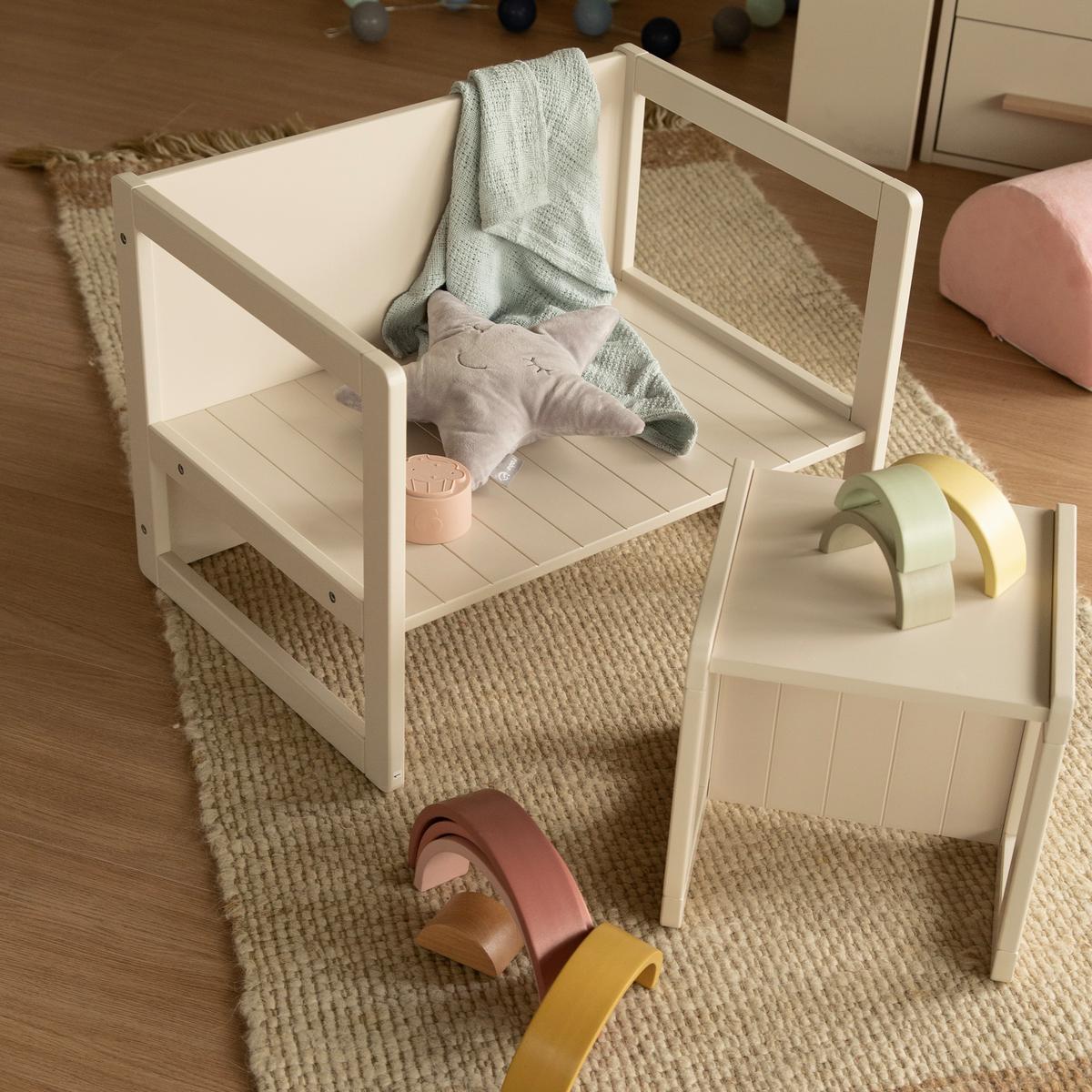 SITZBANK/ TISCH - Kaschmir, Holzwerkstoff (61/44/44.5cm) - Roba