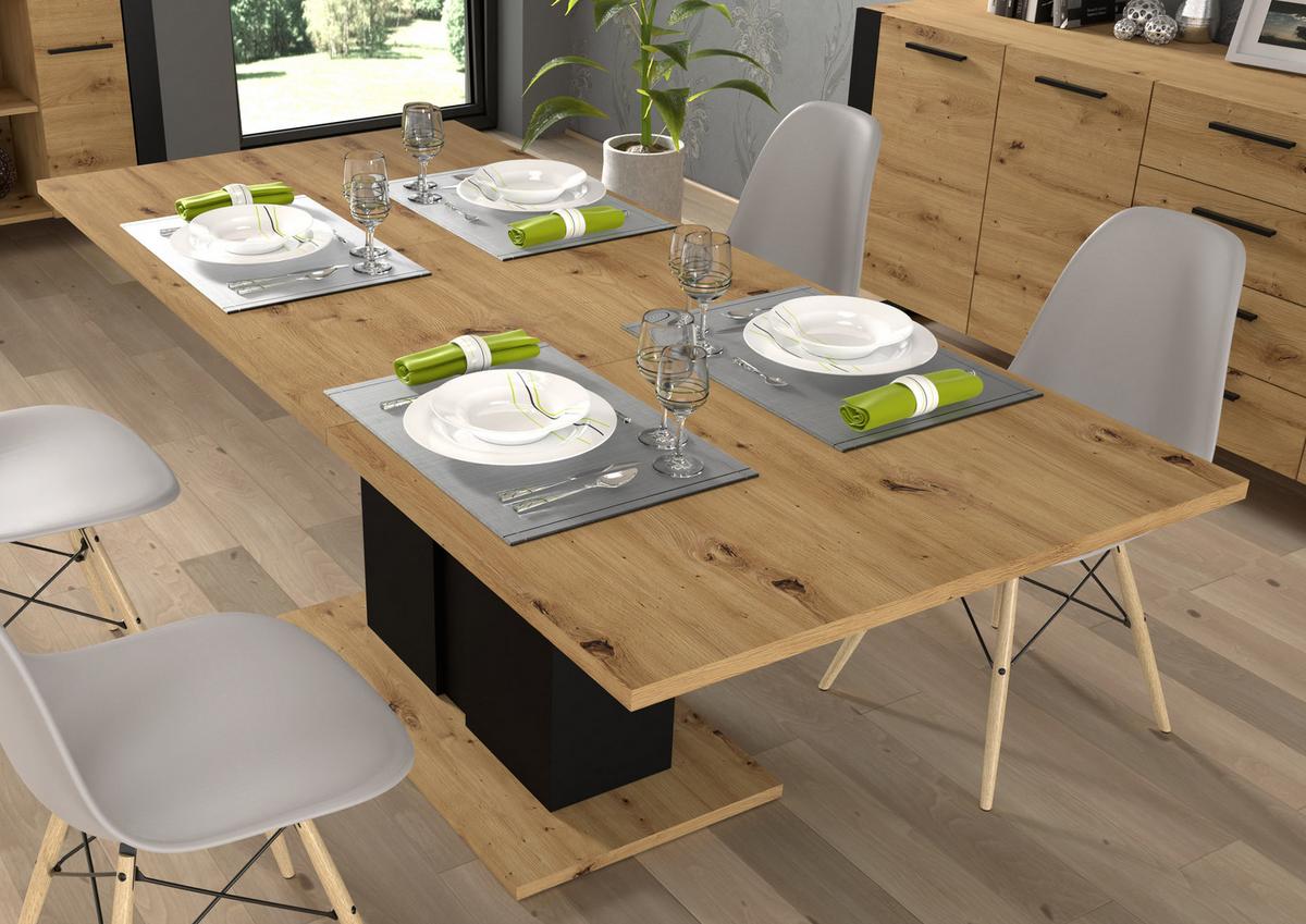 ESSTISCH Artisann 200/76/90 - Eiche Artisan, Holzwerkstoff (90/200/76cm) - RAUMHIRSCH FURNITURE