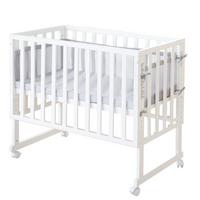 BEISTELLBETT roba Style grau 3in1 Set 90 x 45 cm - Weiß/Grau, Holzwerkstoff (45/90cm) - Roba