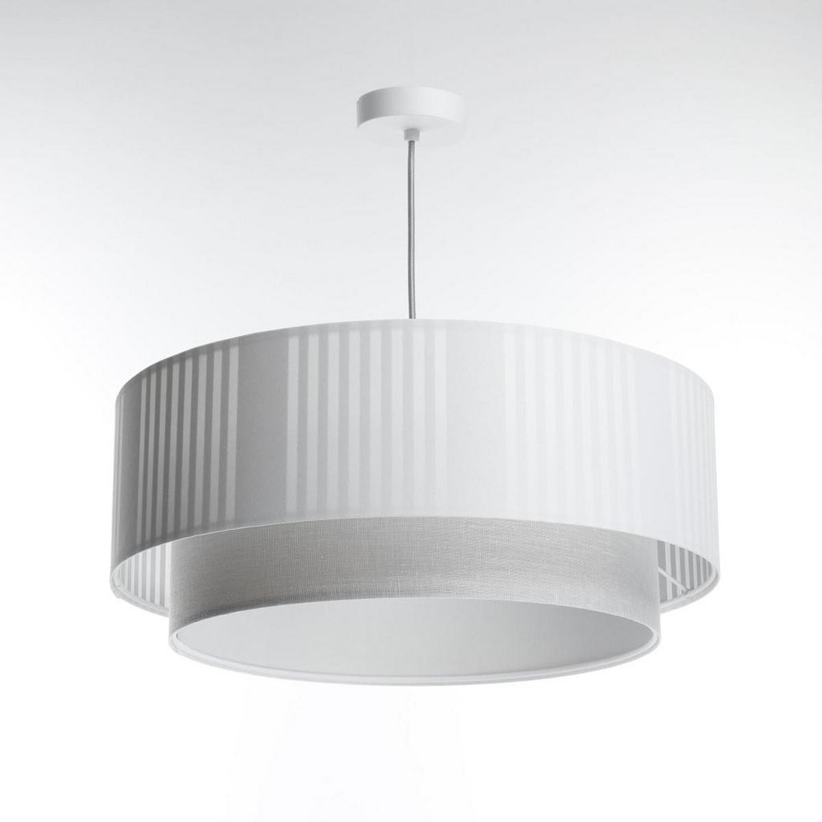 HÄNGELEUCHTE Weiß 70/98 cm - Weiß, Kunststoff (28/1.2/98cm) - ONZENO