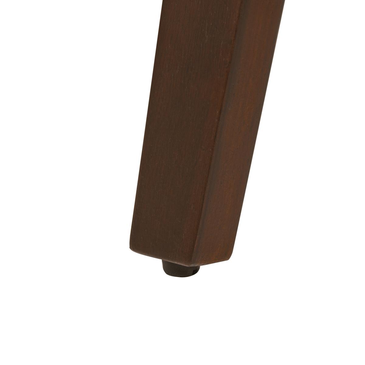 ESSZIMMERSTUHL 2er-Set Holz Dunkelbraun Diana - Dunkelbraun, Holz (53/81/56cm) - Beliani