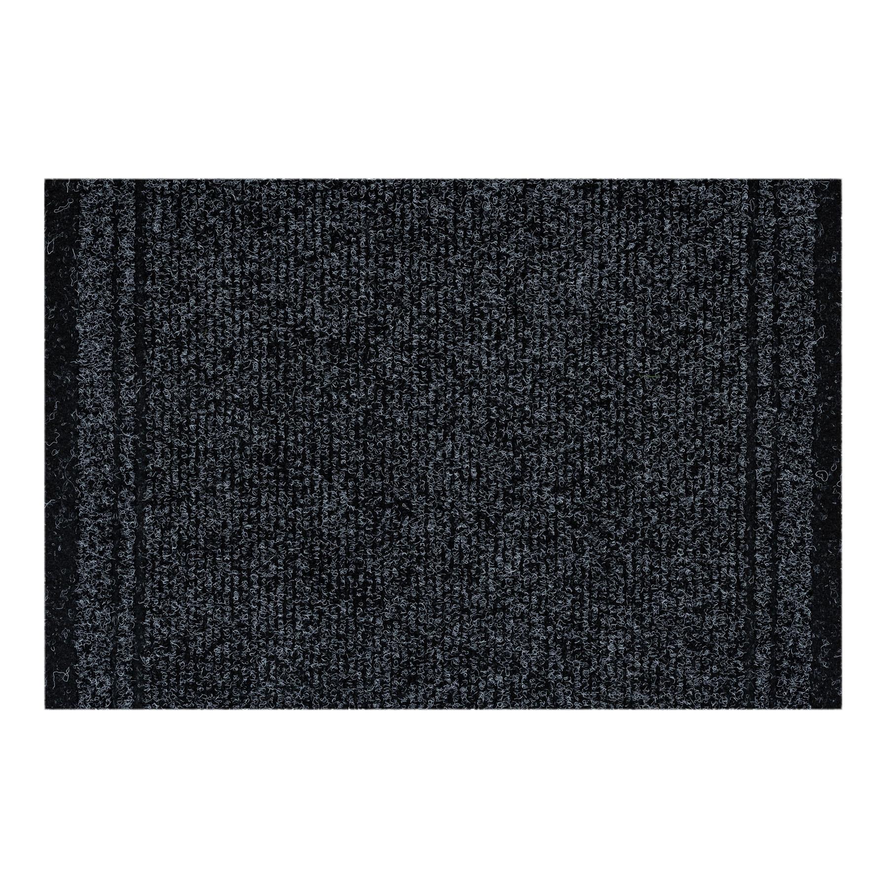 LÄUFER MALAGA anthrazit 80/100 cm - Anthrazit, Textil (80/100cm) - rugsX