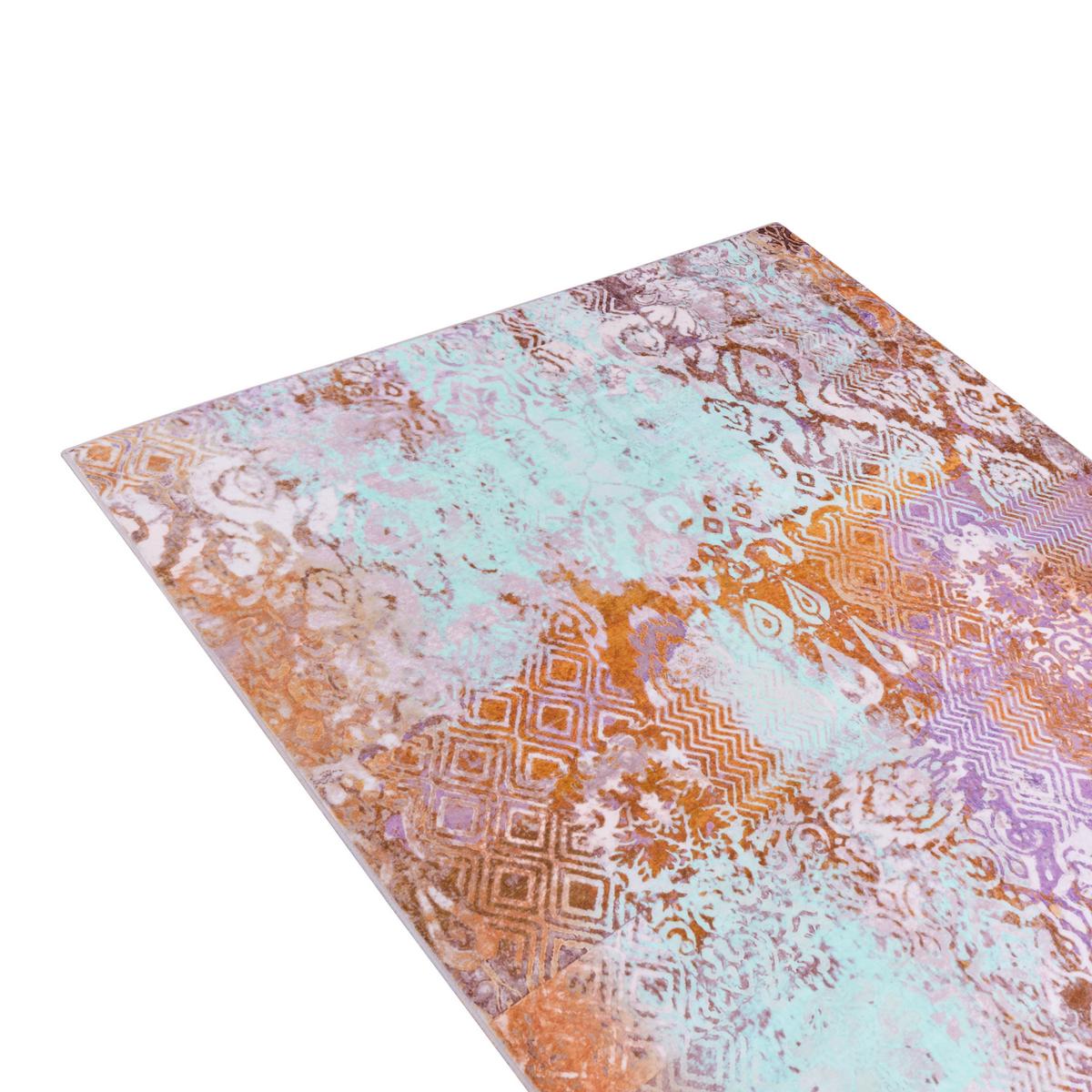 TEPPICH Bunt 160/230 cm Zenvira - Multicolor, Textil (160/230cm) - Beliani