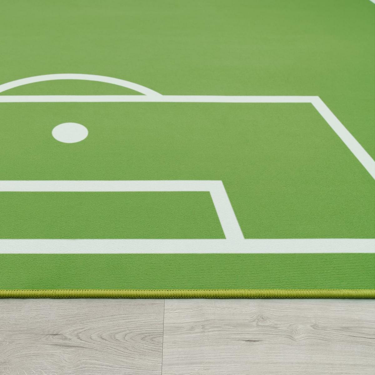 KINDERTEPPICH Grün Ø 160 cm - Hellgrün, Kunststoff (160/160cm) - TT Home