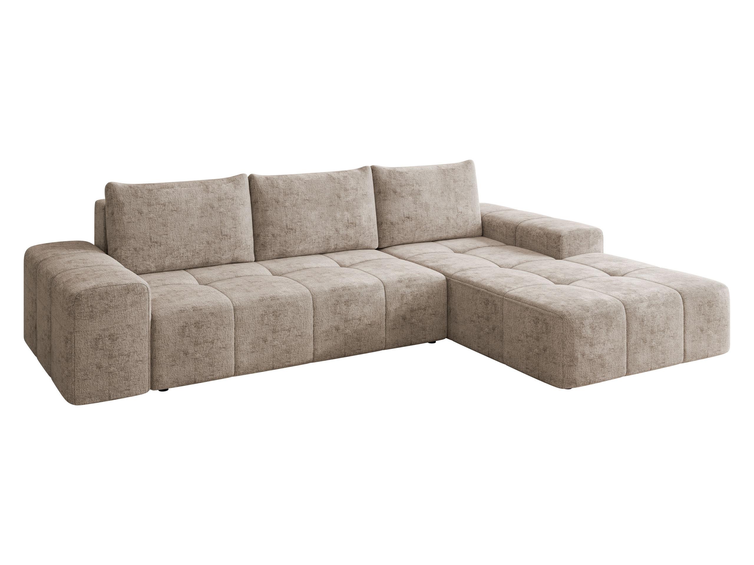 ECKSCHLAFSOFA Tonseo L, Seite: Rechts - Schwarz/Cappuccino, Holz/Kunststoff (173/275cm) - MIRJAN24