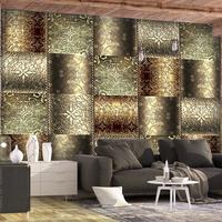 SELBSTKLEBENDE FOTOTAPETE 441/315 cm - Goldfarben, Kunststoff/Textil (441/1cm) - KUNSTLOFT