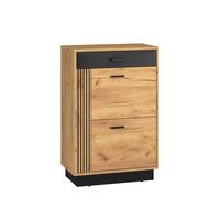 SCHUHMÖBEL Nilo Holz - Braun, Holzwerkstoff (60/91/34cm) - Petits-meubles