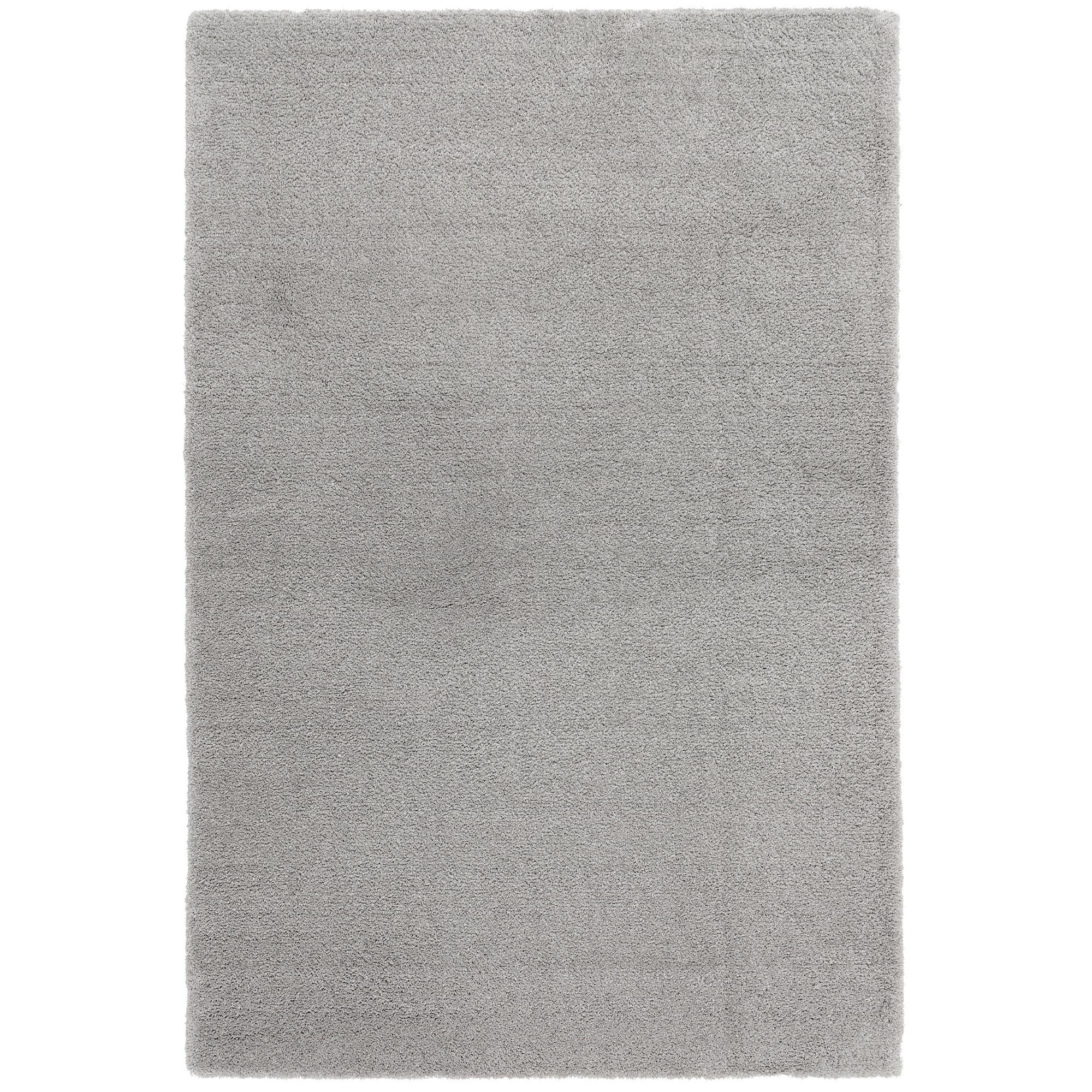 LUXUS HOCHFLOR LANGFLOR TEPPICH HARMONY - Grau, Textil (133/133cm) - Snapstyle