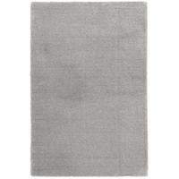 LUXUS HOCHFLOR LANGFLOR TEPPICH HARMONY - Grau, Textil (100/100cm) - Snapstyle