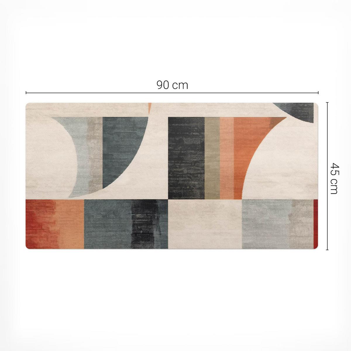 SCHREIBTISCHUNTERLAGE 90x45 cm Beige - Creme, Kunststoff (90/45/1.6cm) - Wallfluent