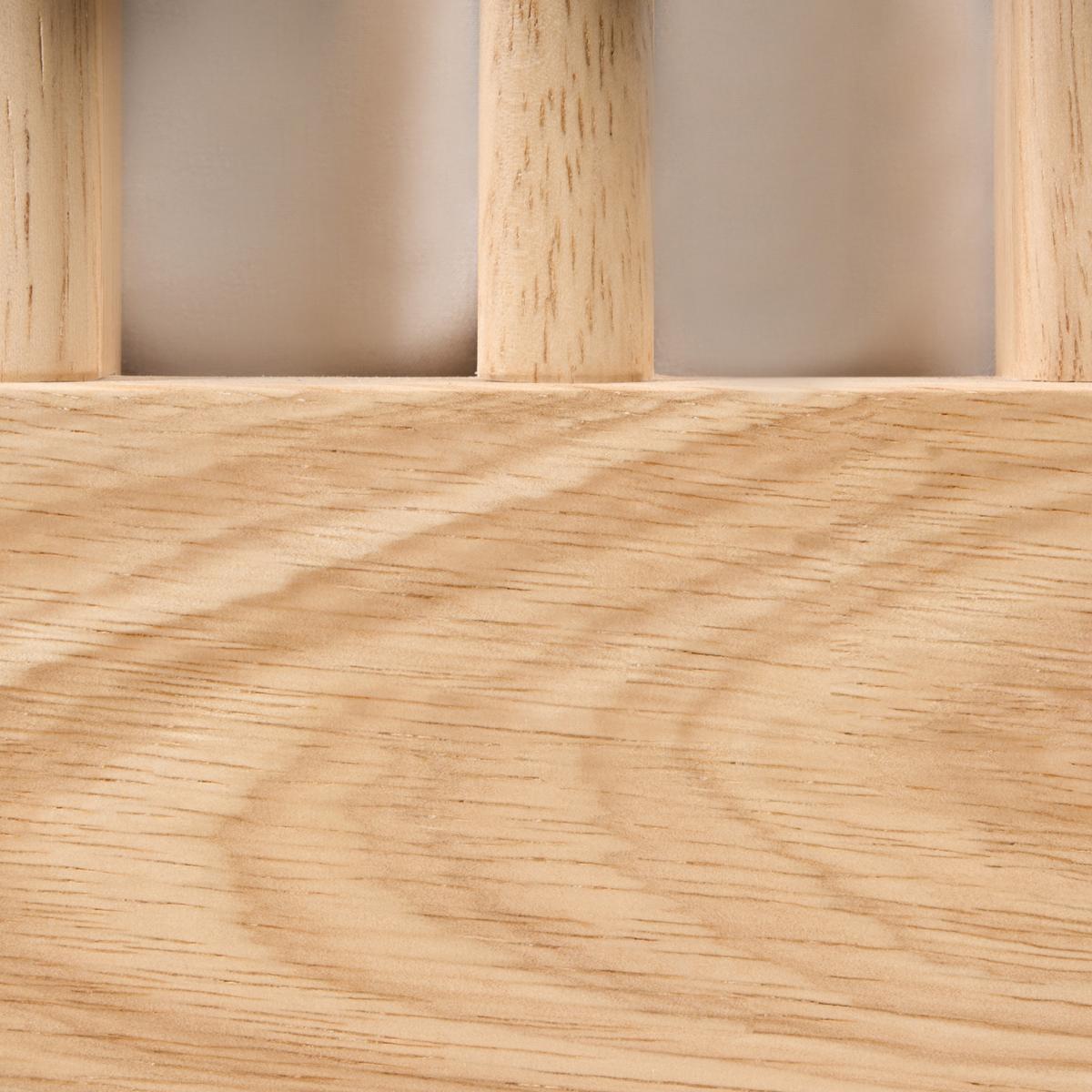 HIMMELBETT 160/200 cm Hellbraun Harfleur - Hellbraun, Holz (160/200cm) - Beliani