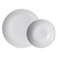 TAFELSERVICE Banda Weiß 12-tlg. - Weiß, Keramik (2/2/2cm) - Ritzenhoff Breker