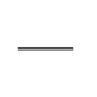 LED-WANDLEUCHTE Glisten 2.5/3.8/60 cm - Schwarz, Metall (3.8/60/2.5cm) - ZMH