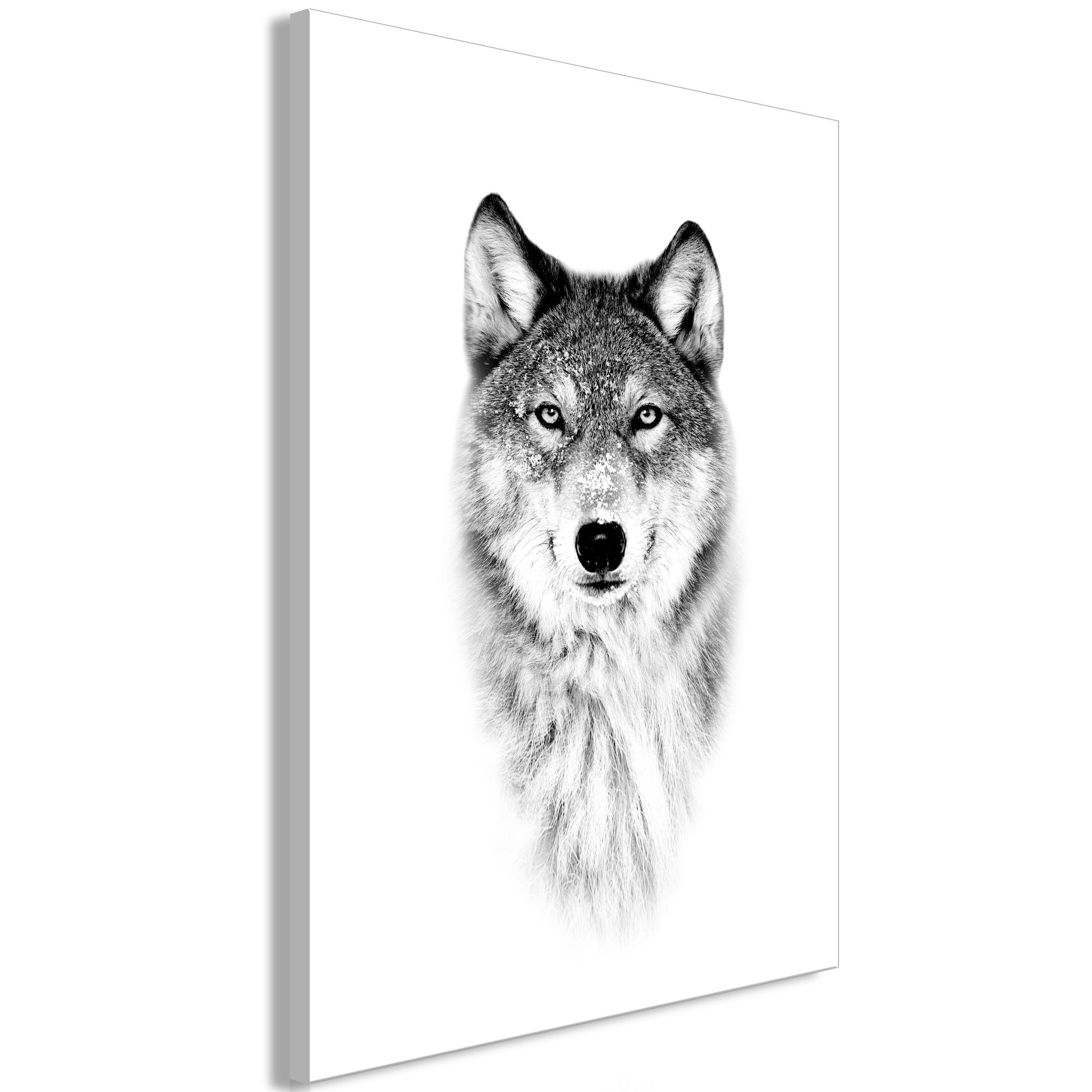 KUNSTDRUCK Schwarz-Weiß 40/60 cm - Schwarz, Textil (40/60cm) - KUNSTLOFT